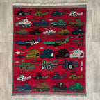 Afghan Large War Rug