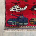 Afghan Large War Rug