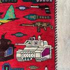 Afghan Large War Rug