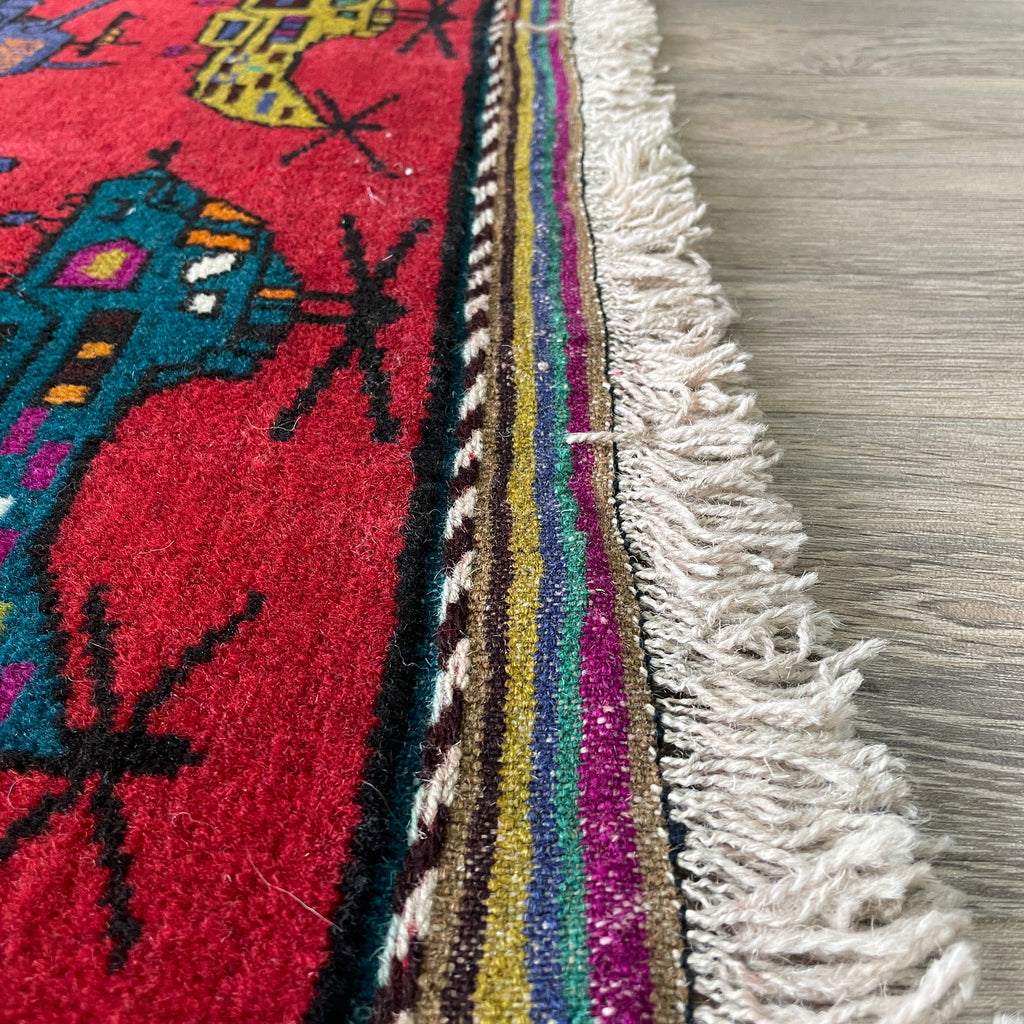 Afghan Large War Rug
