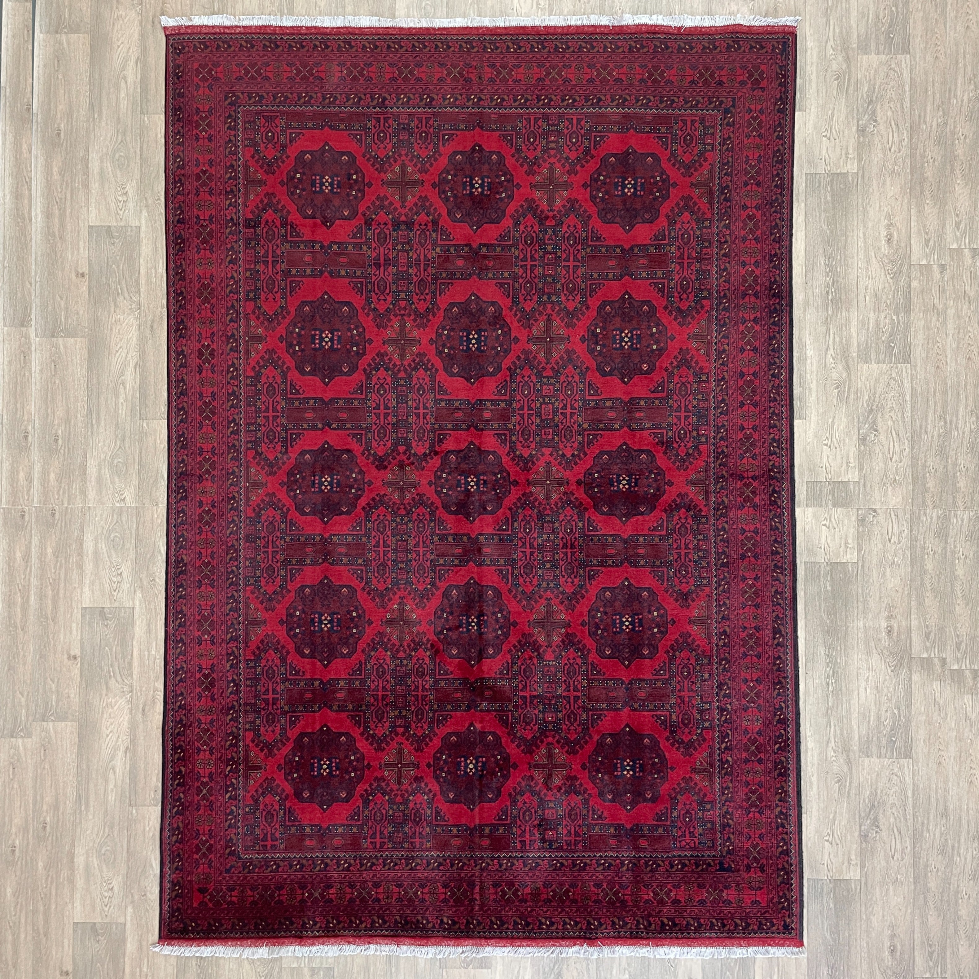 302 x 204 cm | Afghan Khal Muhammadi Rug - Khorasan Rugs