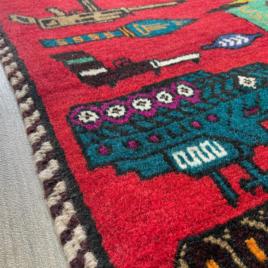 Afghan Large War Rug