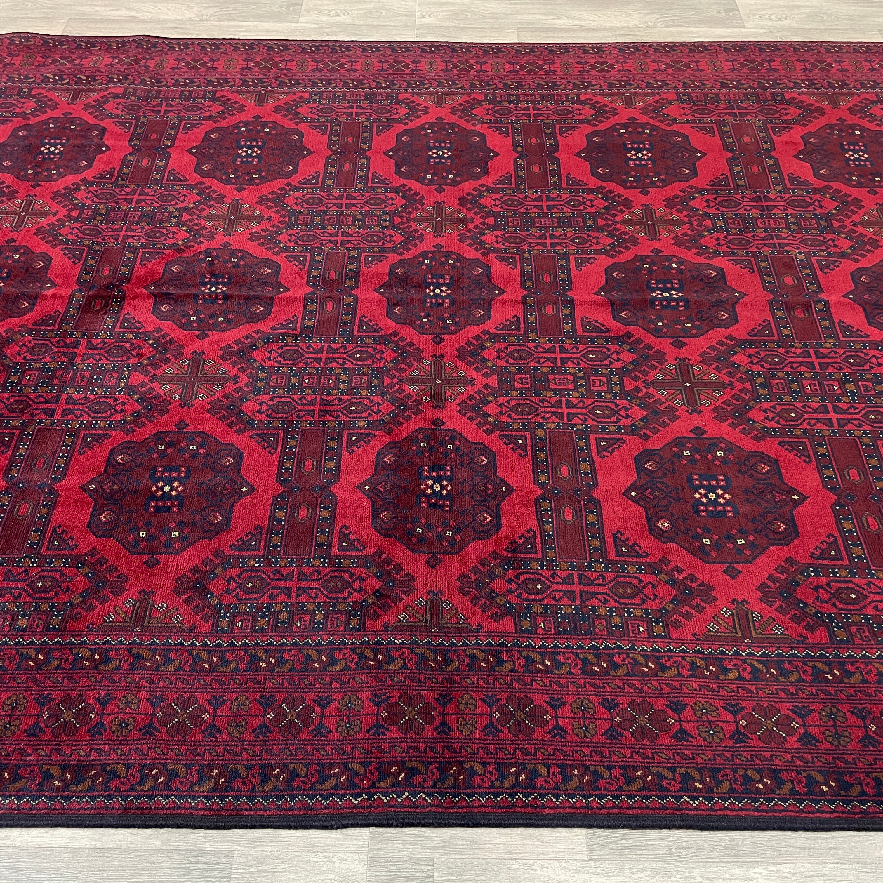 302 x 204 cm | Afghan Khal Muhammadi Rug - Khorasan Rugs