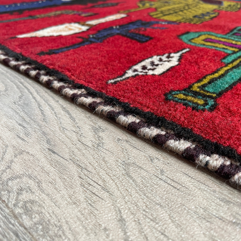 Afghan Large War Rug
