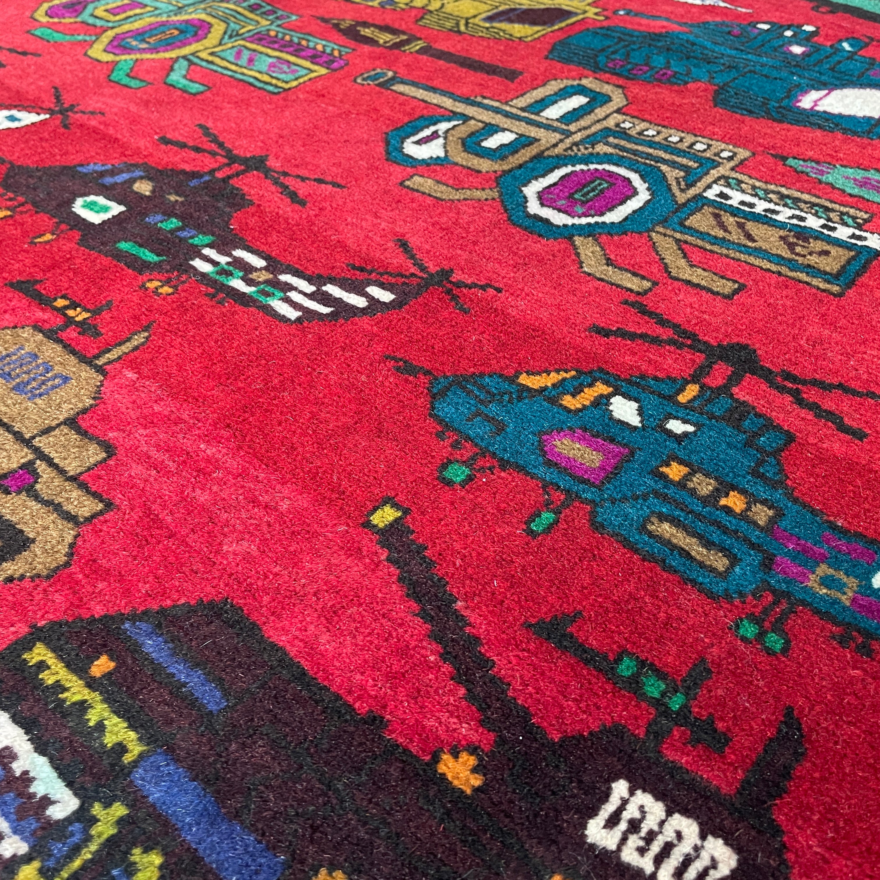 Afghan Large War Rug