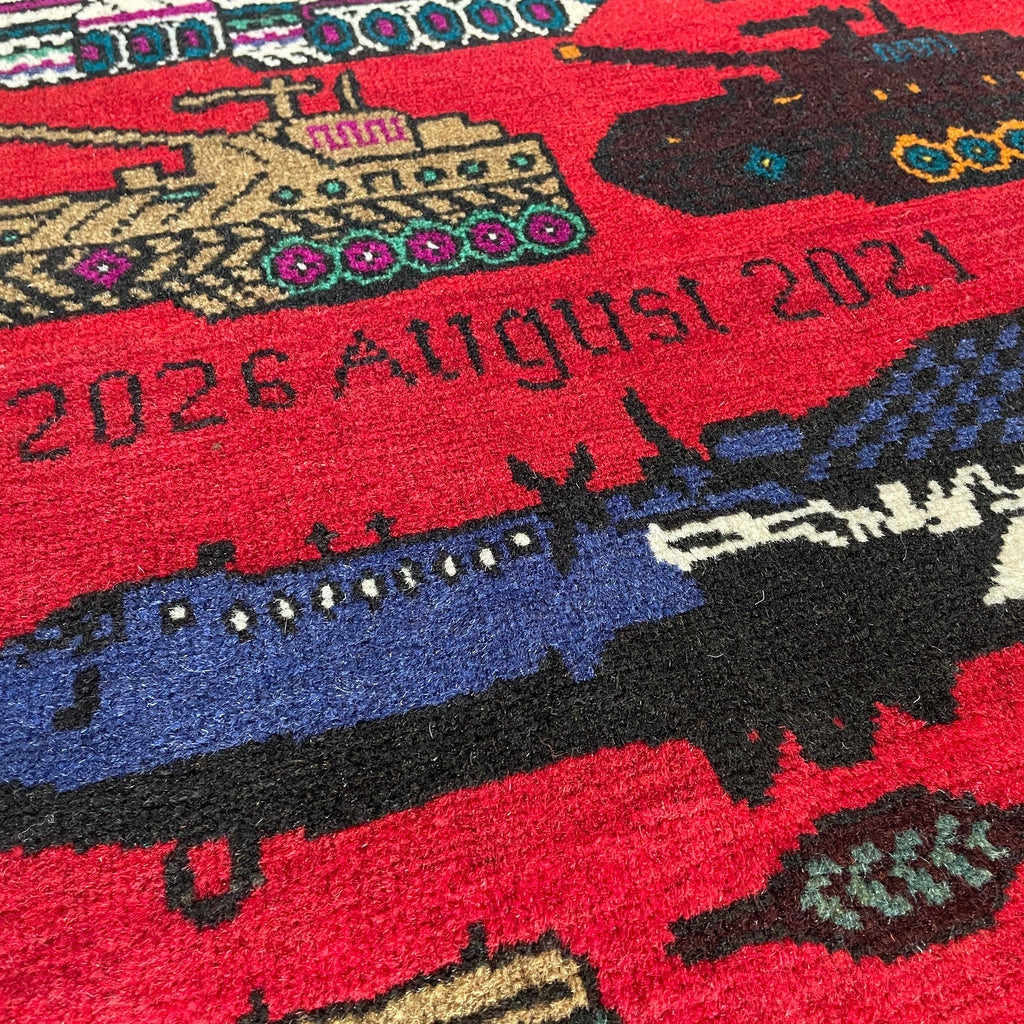 Afghan Large War Rug