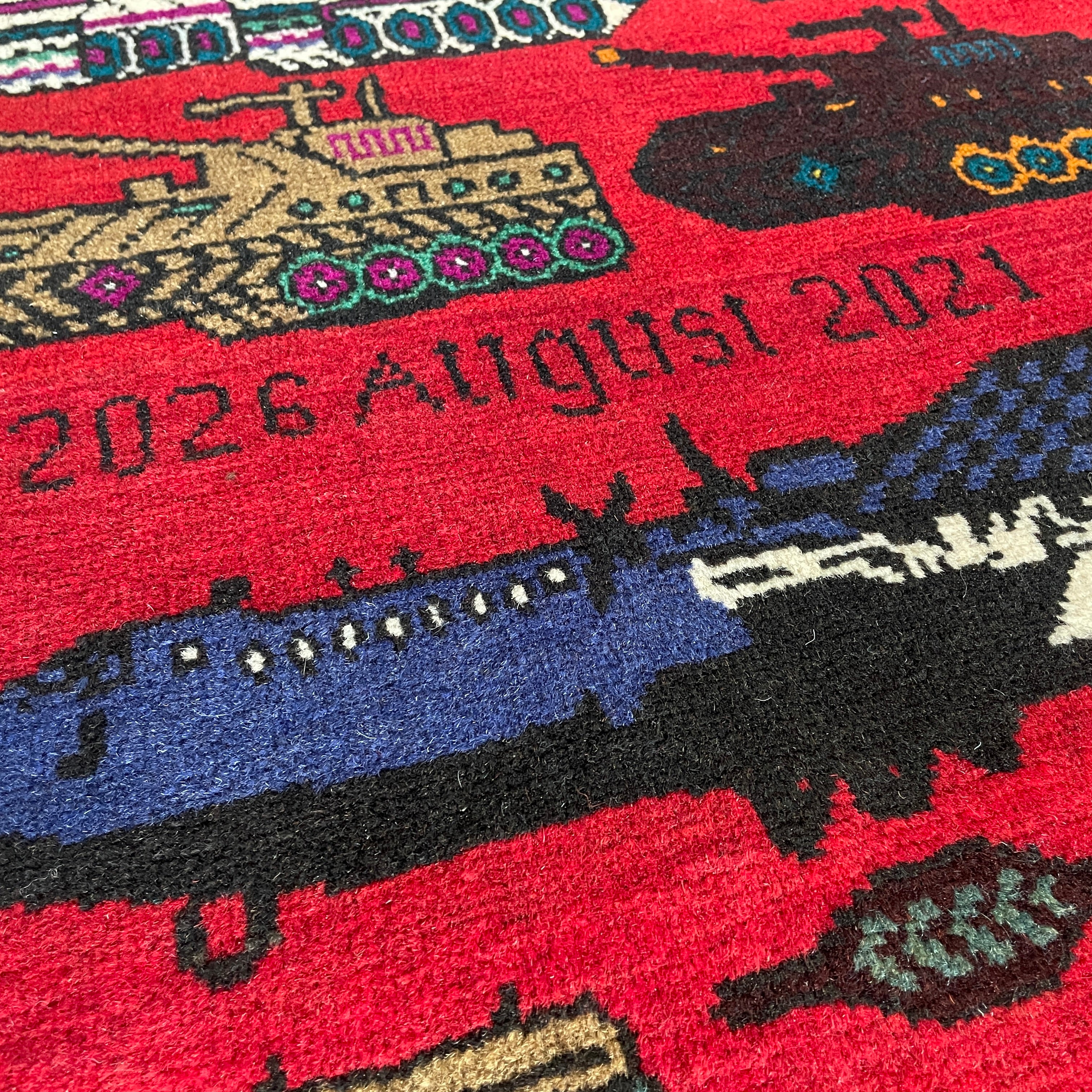 Afghan Large War Rug