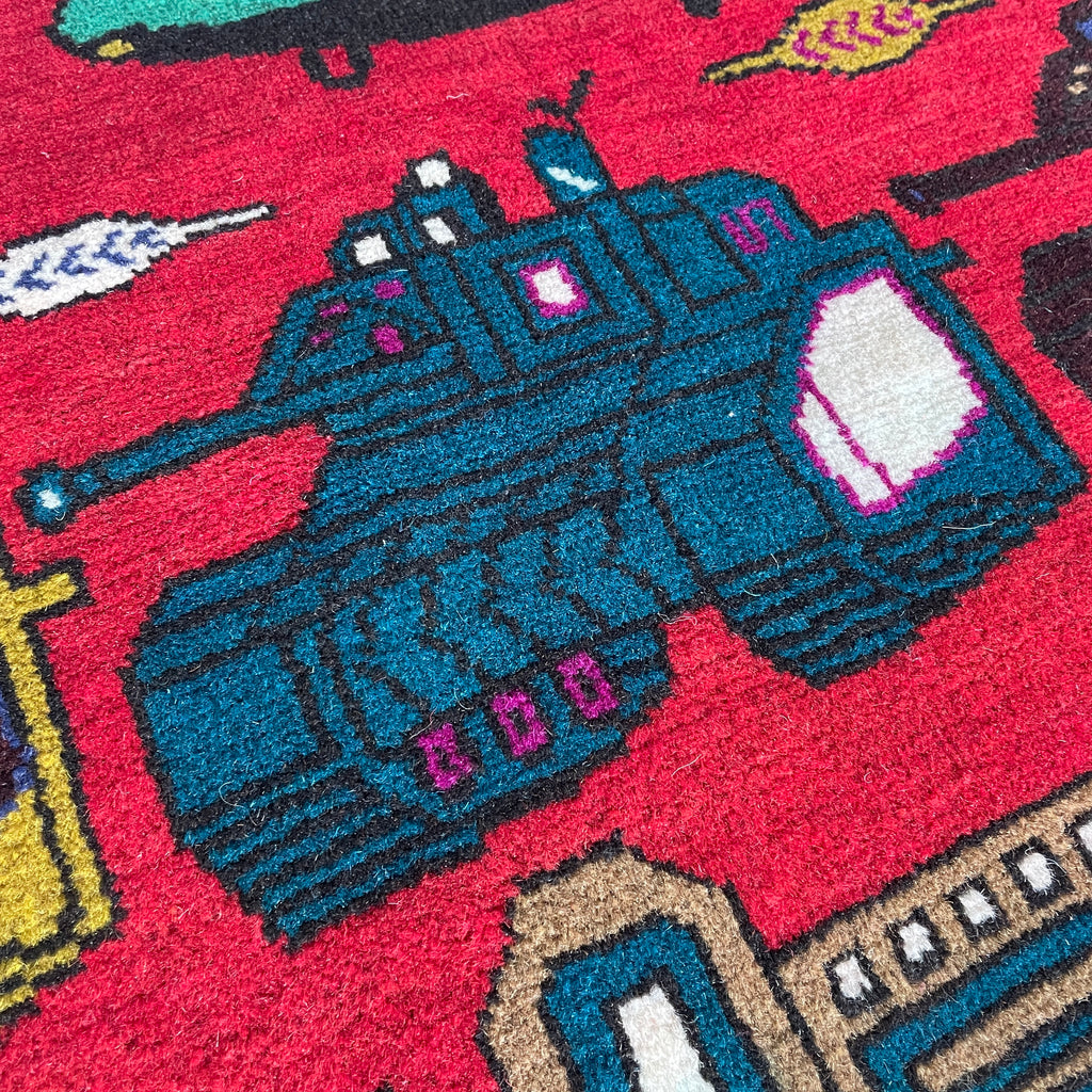 Afghan Large War Rug