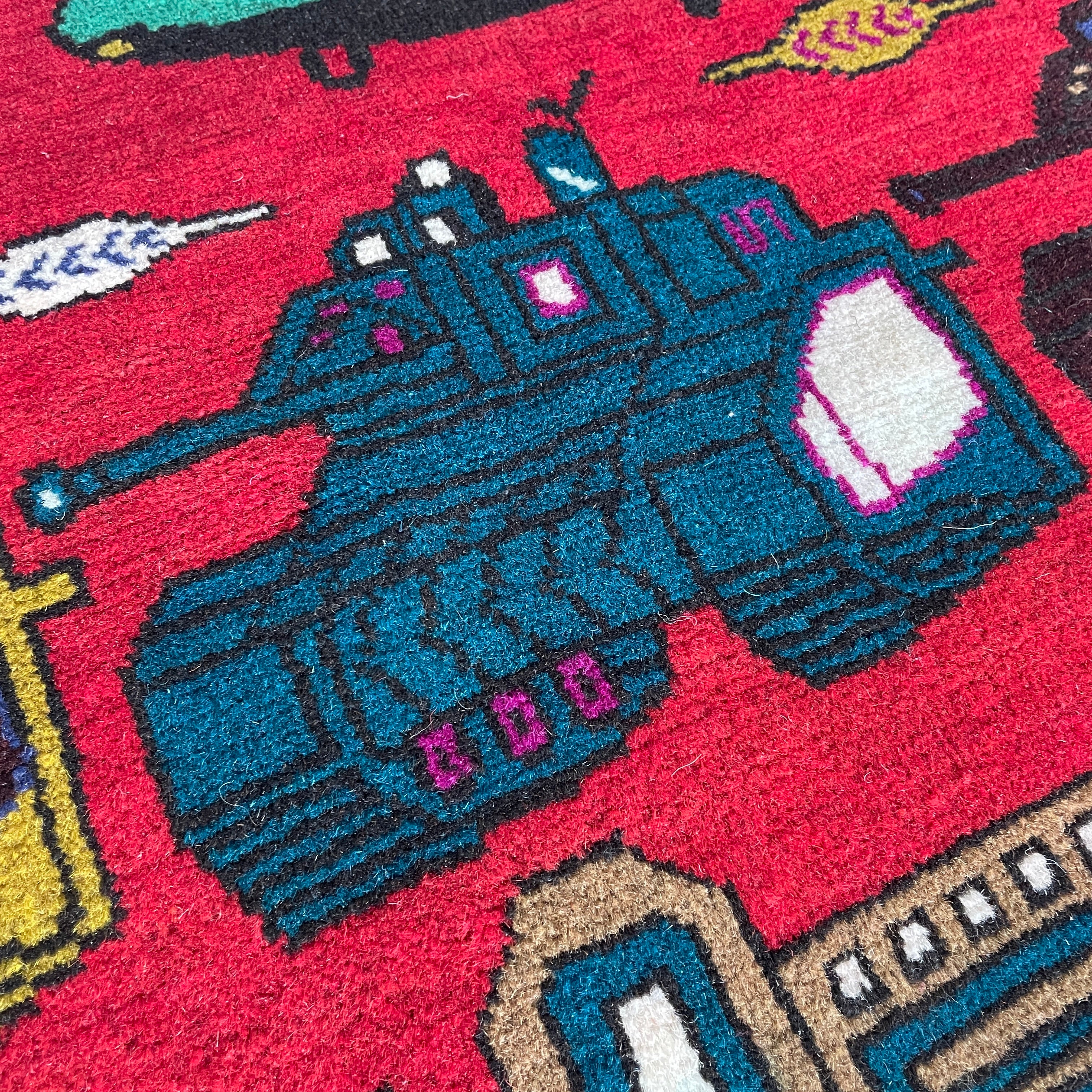 Afghan Large War Rug