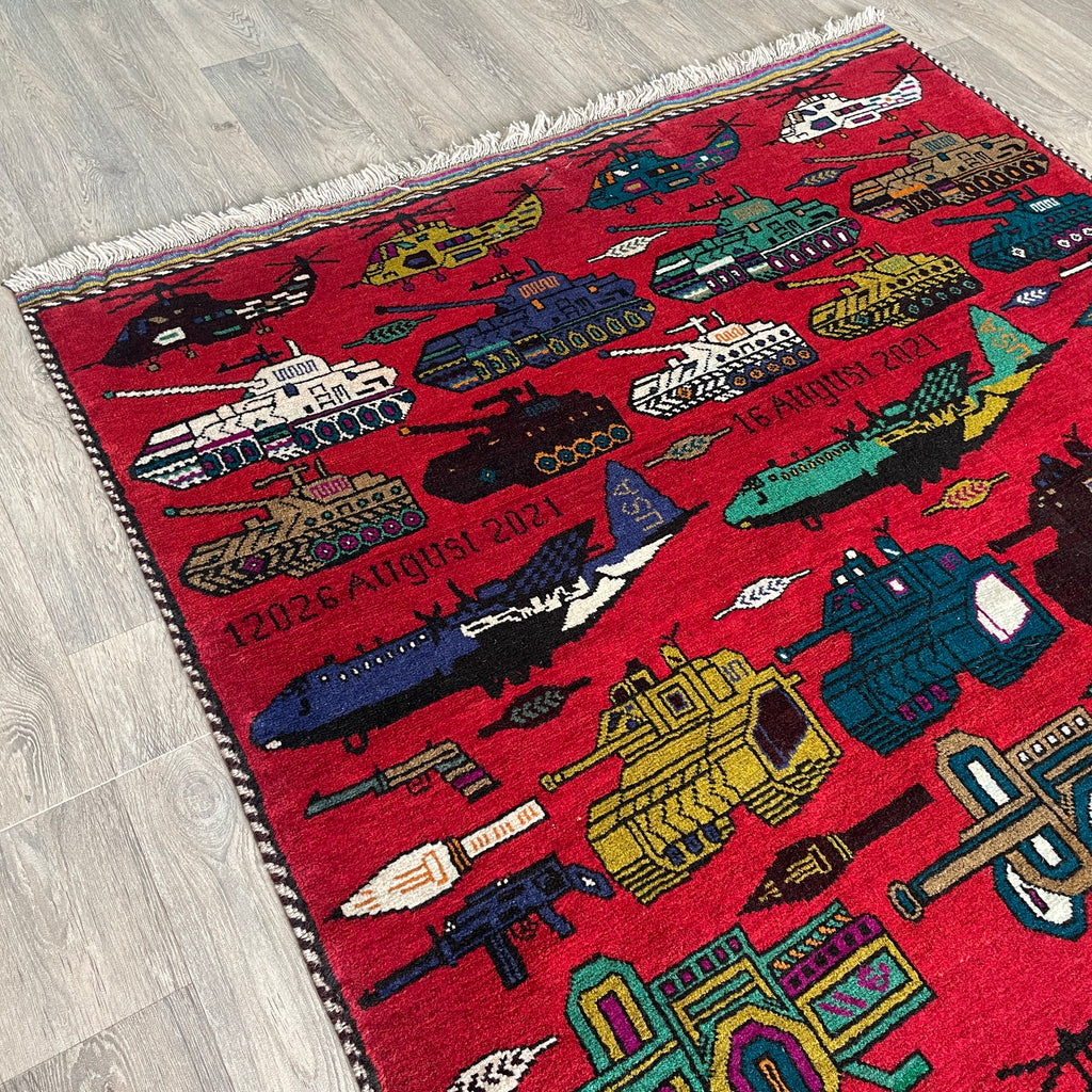 Afghan Large War Rug