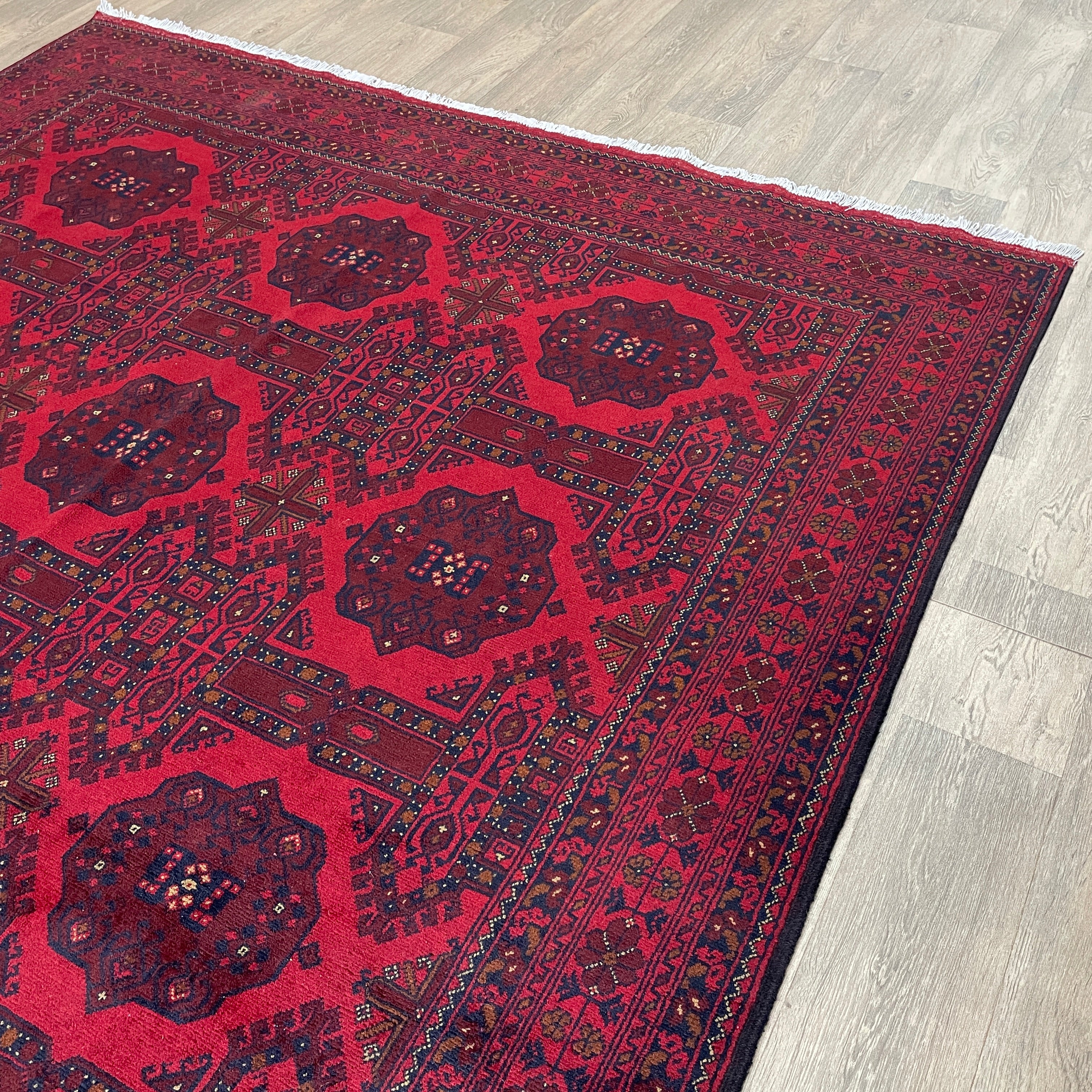 302 x 204 cm | Afghan Khal Muhammadi Rug - Khorasan Rugs
