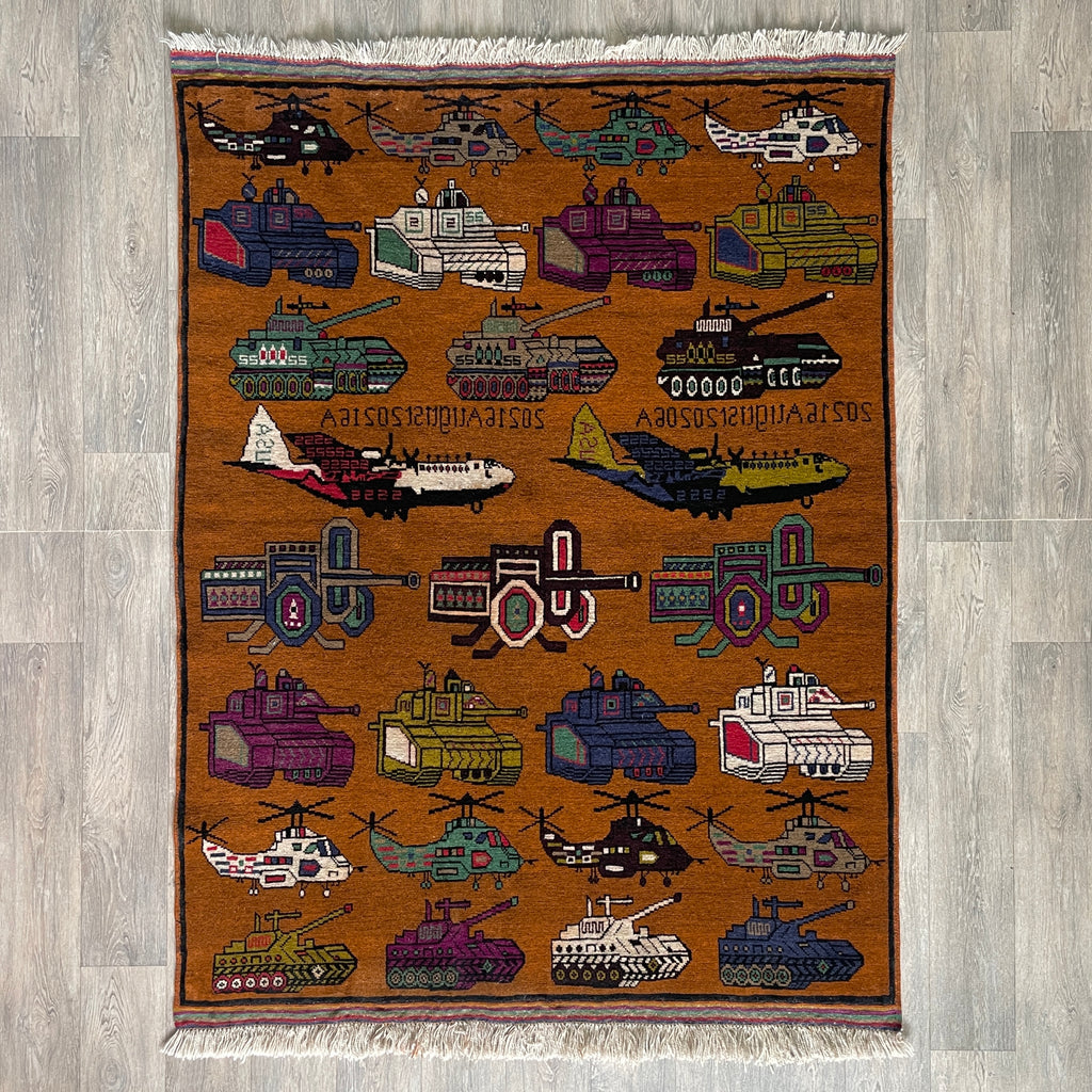 Afghan Large War Rug