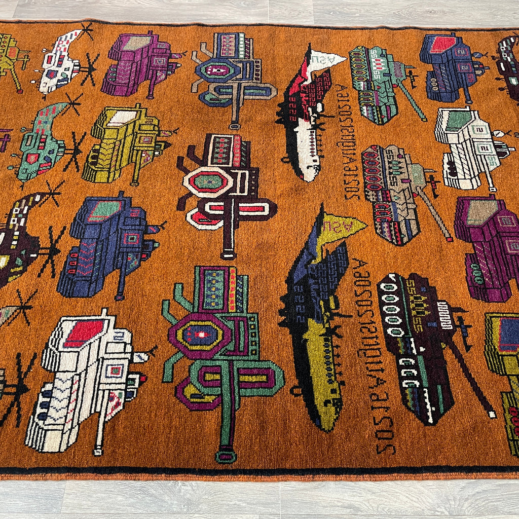 Afghan Large War Rug