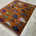 Afghan Large War Rug