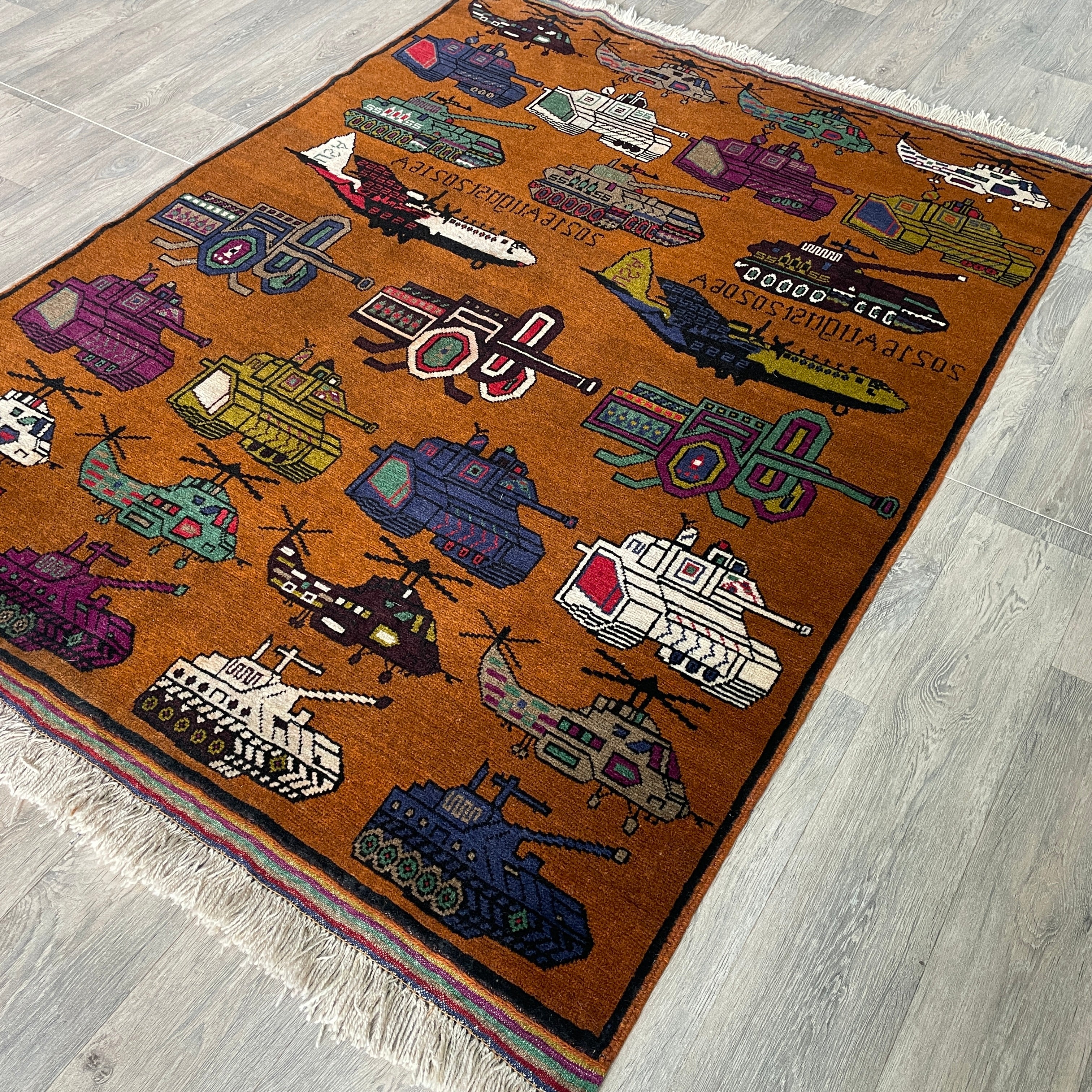 Afghan Large War Rug