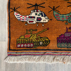 Afghan Large War Rug