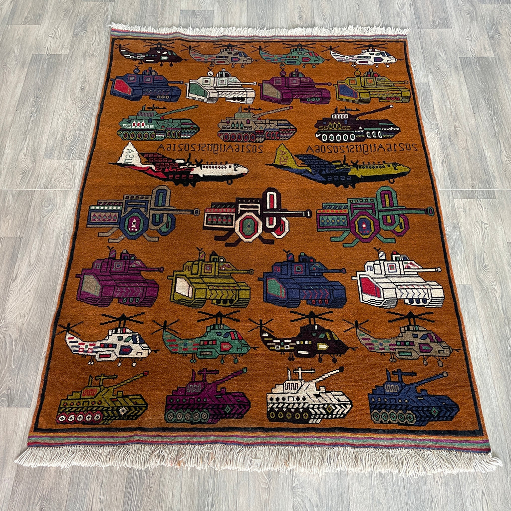 Afghan Large War Rug