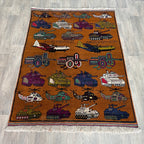 Afghan Large War Rug
