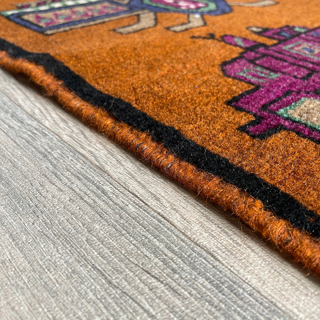 Afghan Large War Rug