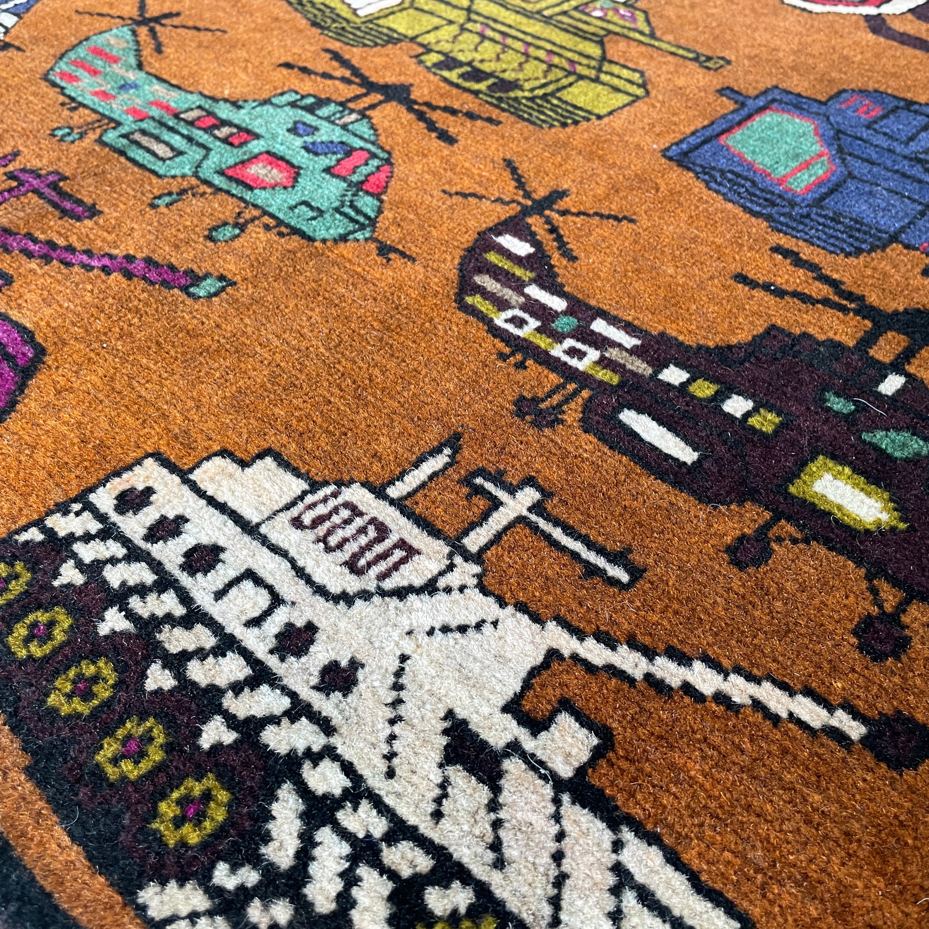 Afghan Large War Rug