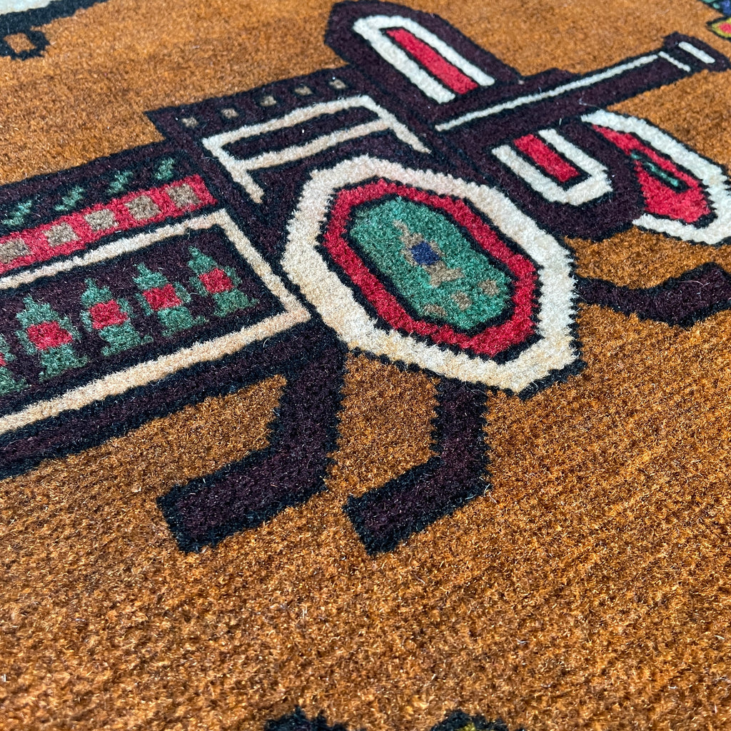 Afghan Large War Rug