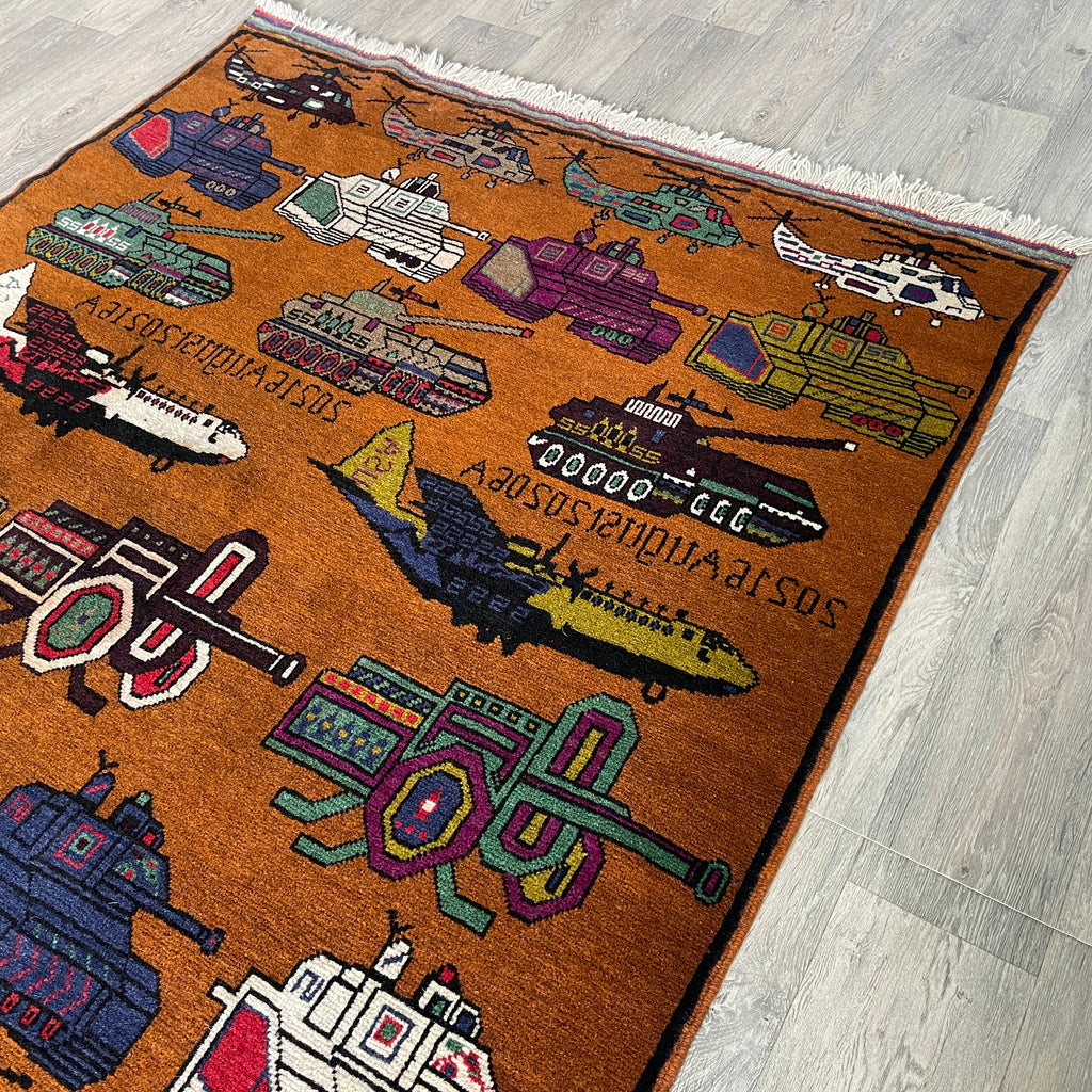 Afghan Large War Rug
