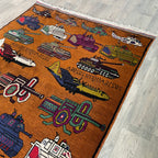 Afghan Large War Rug