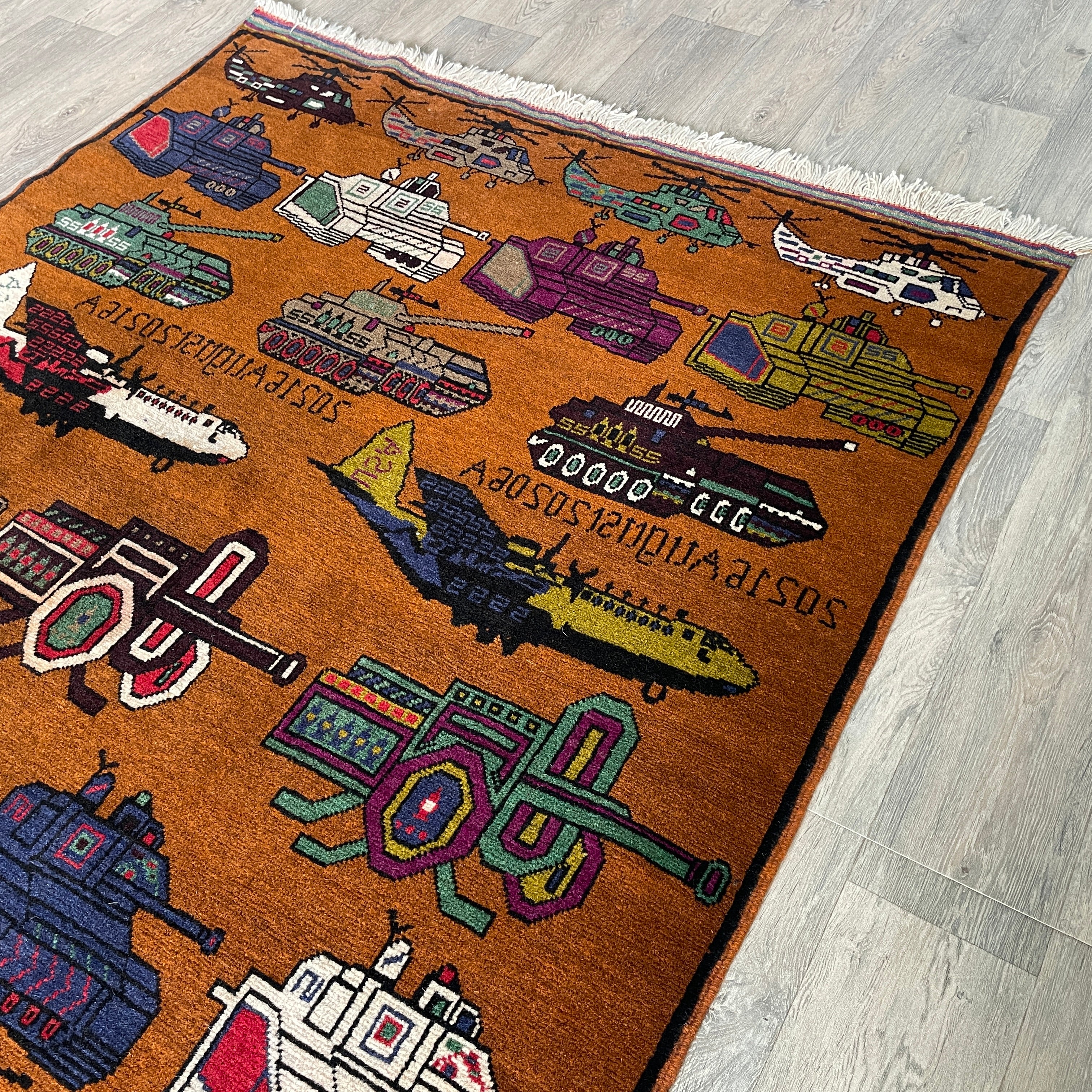 Afghan Large War Rug