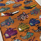 Afghan Large War Rug