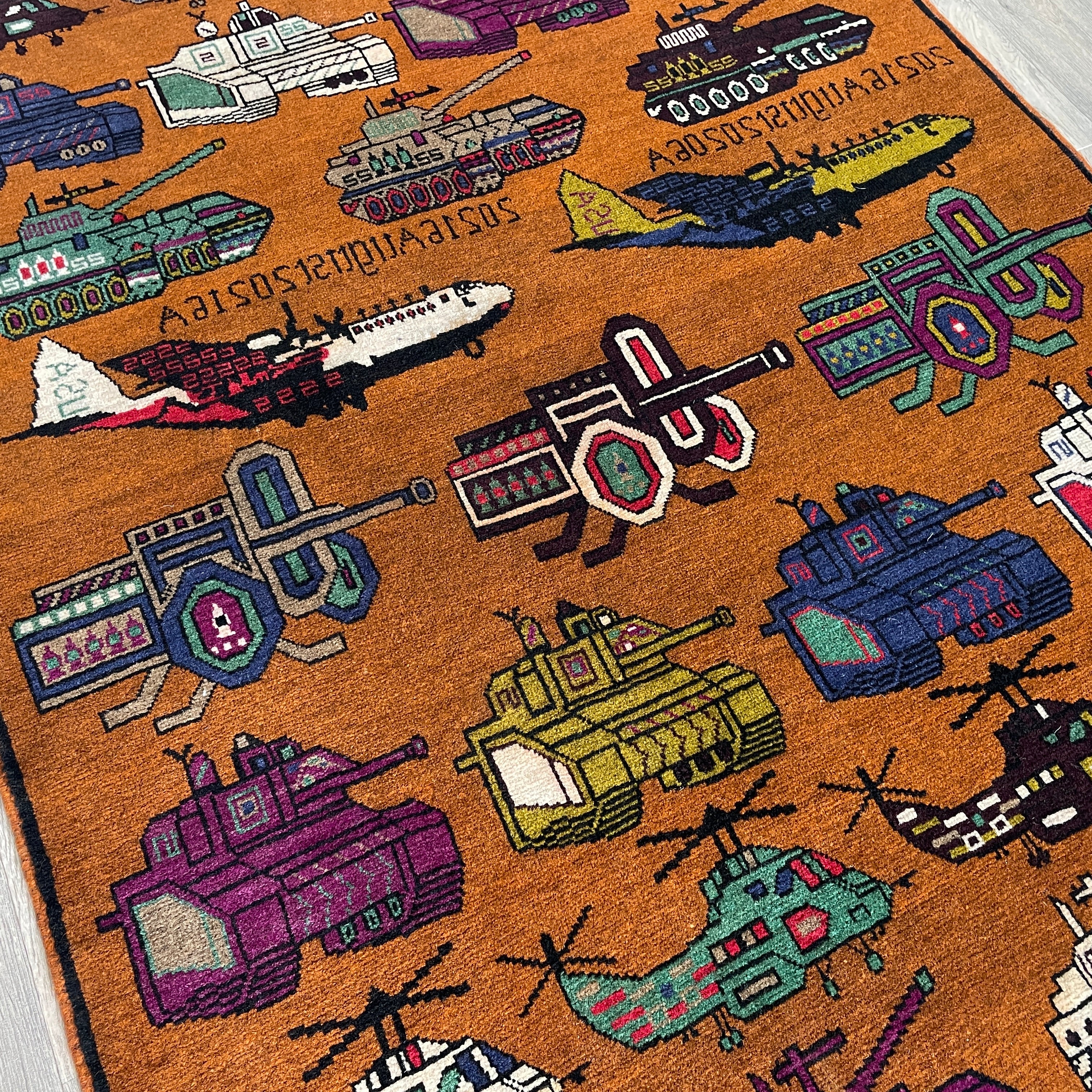 Afghan Large War Rug