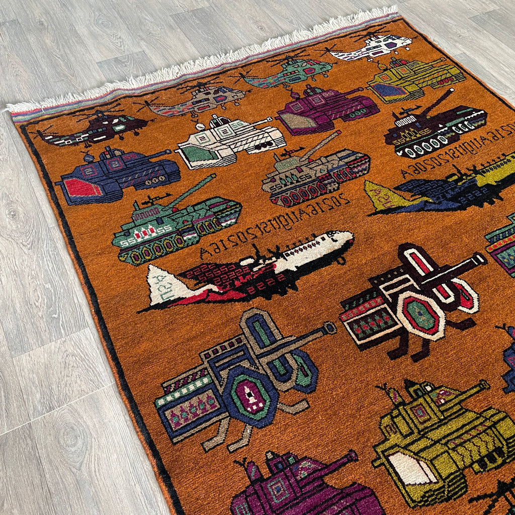 Afghan Large War Rug