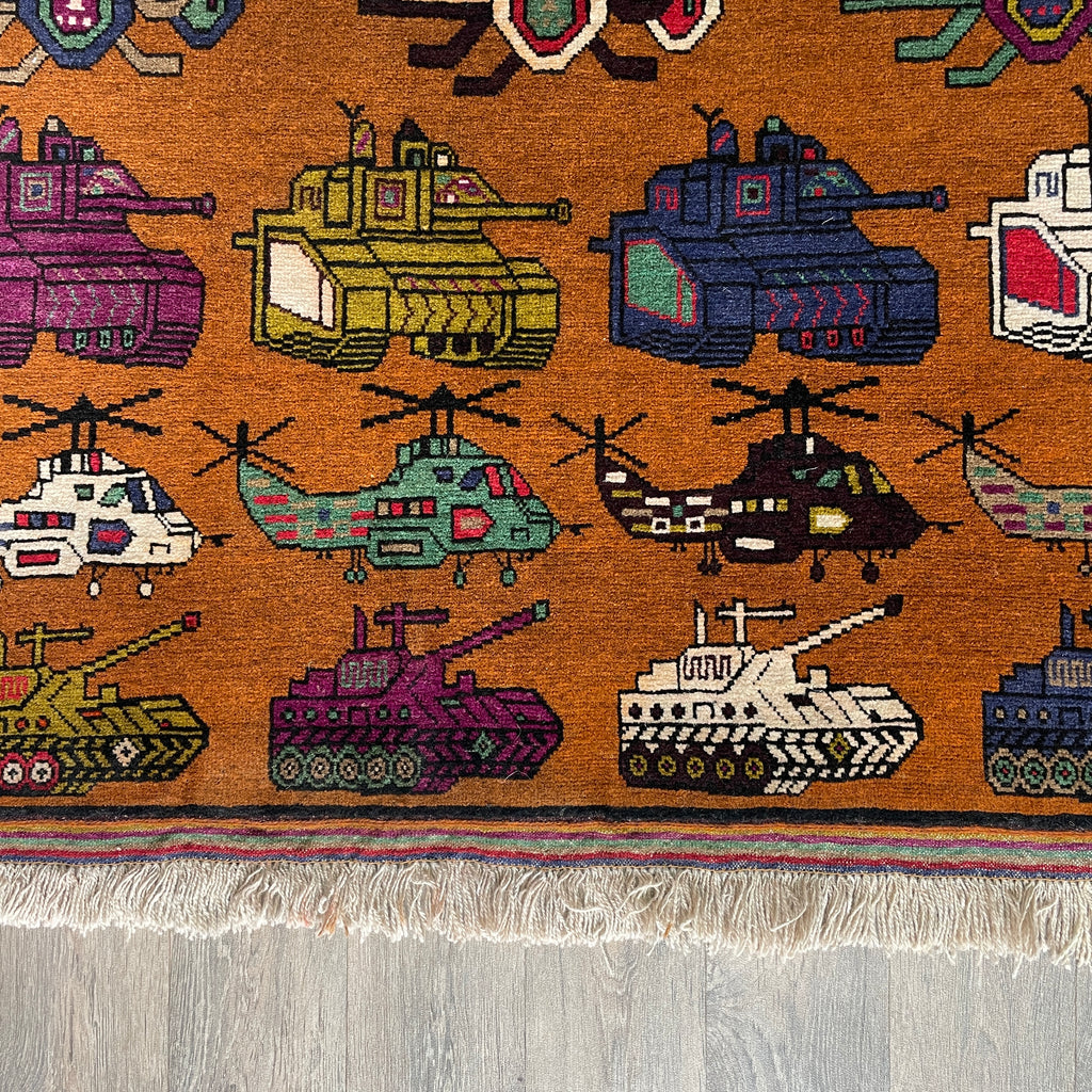 Afghan Large War Rug