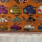 Afghan Large War Rug