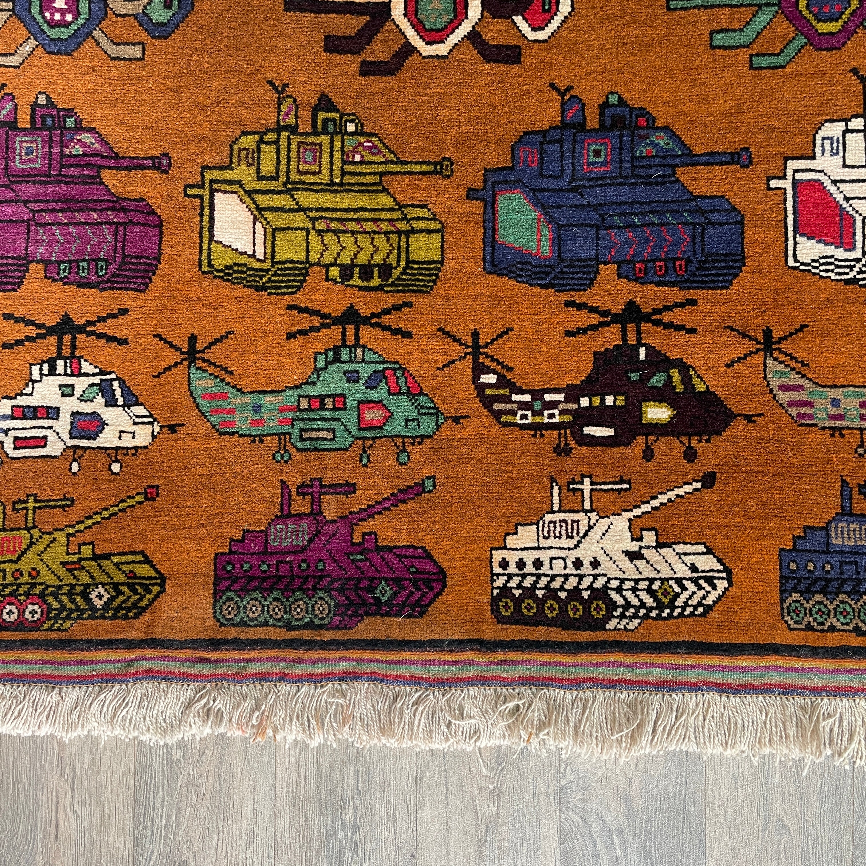 Afghan Large War Rug