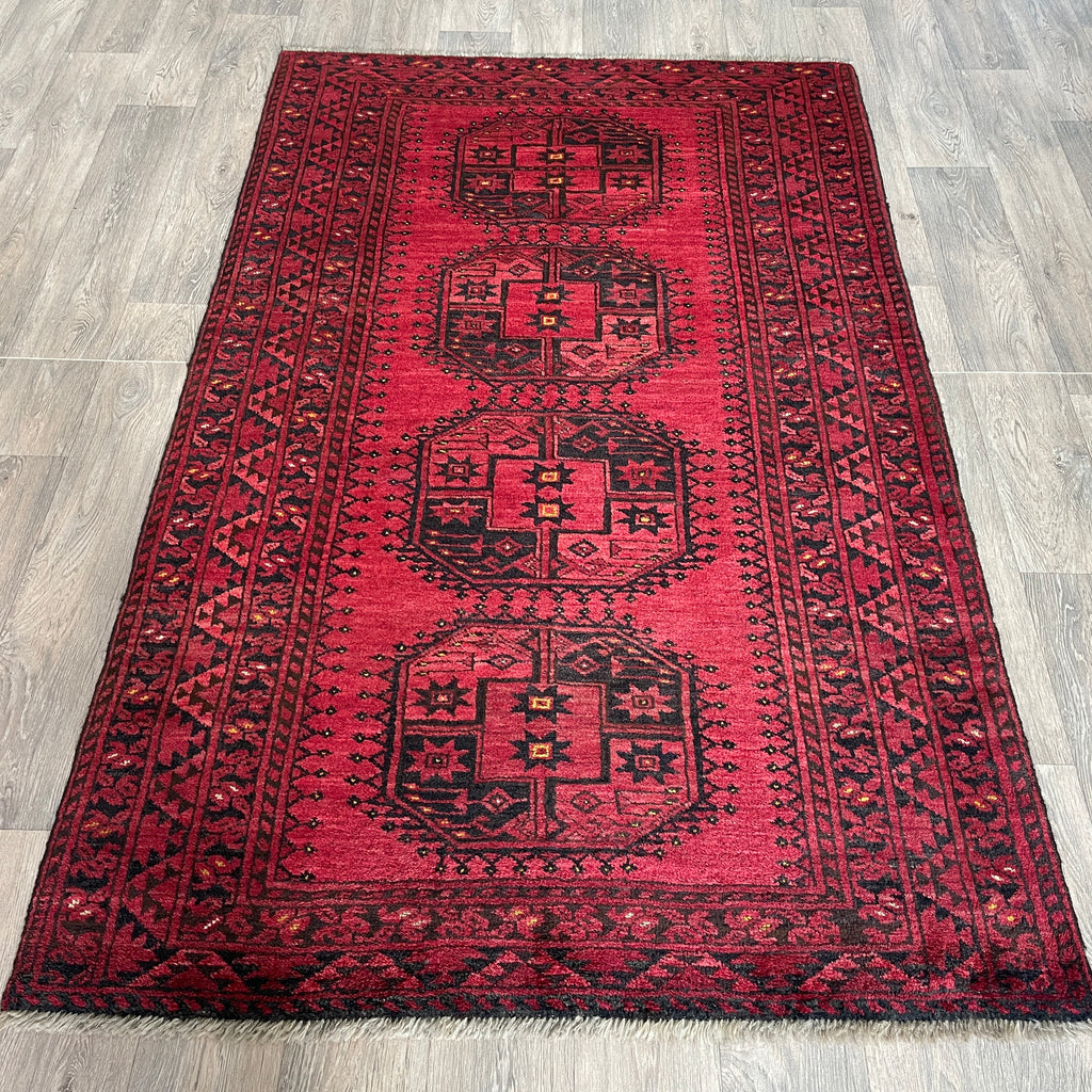 Old Afghan Ersari Rug c. 1950