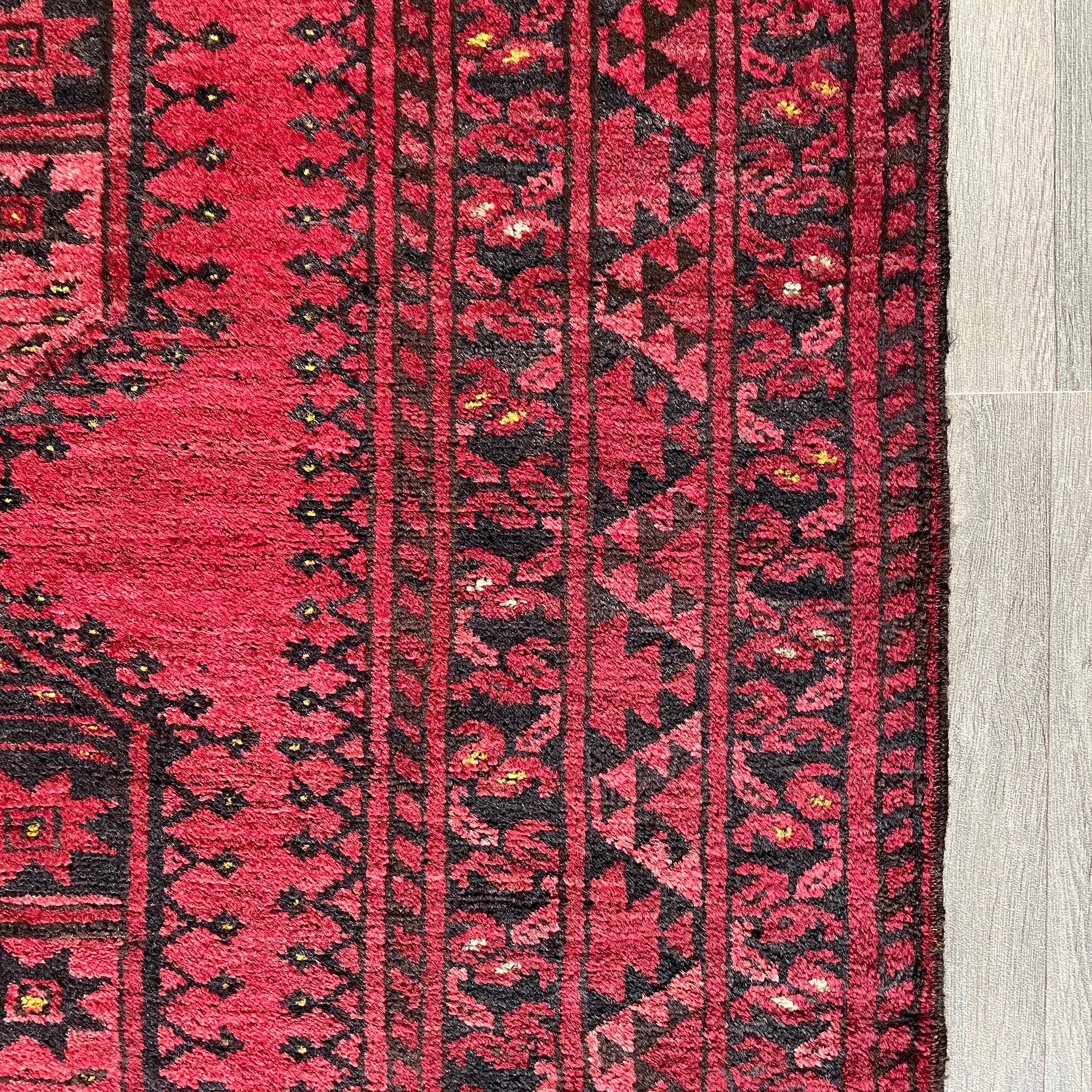 Old Afghan Ersari Rug c. 1950