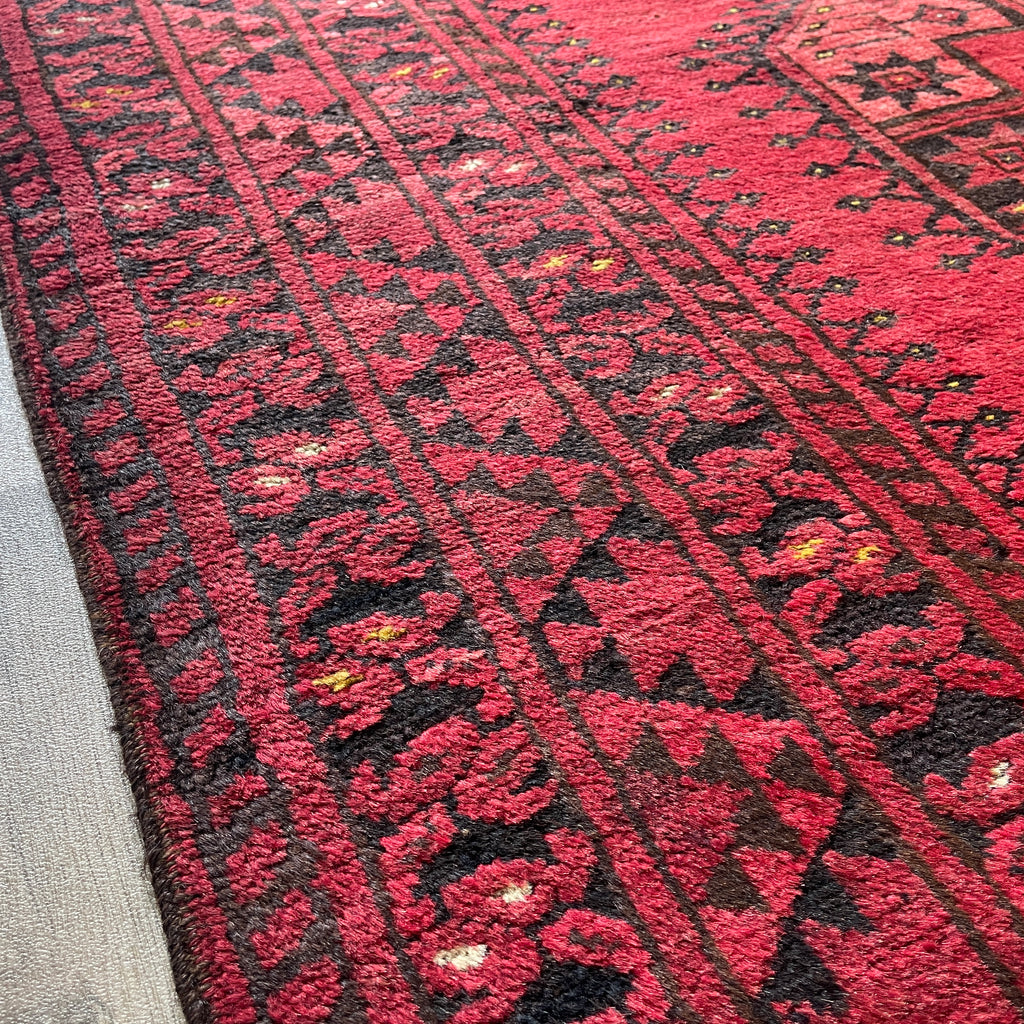 Old Afghan Ersari Rug c. 1950