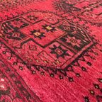 Old Afghan Ersari Rug c. 1950