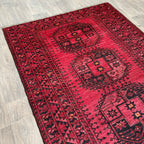 Old Afghan Ersari Rug c. 1950