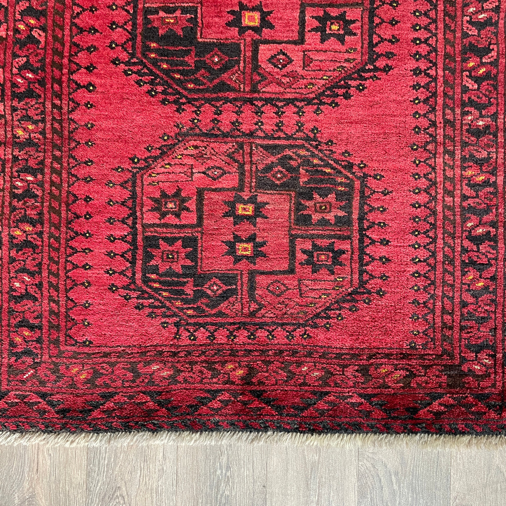 Old Afghan Ersari Rug c. 1950
