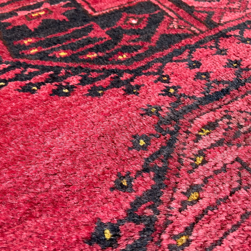 Old Afghan Ersari Rug c. 1950