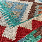 101 x 62 cm | Afghan Kilim Door Mat - Khorasan Rugs