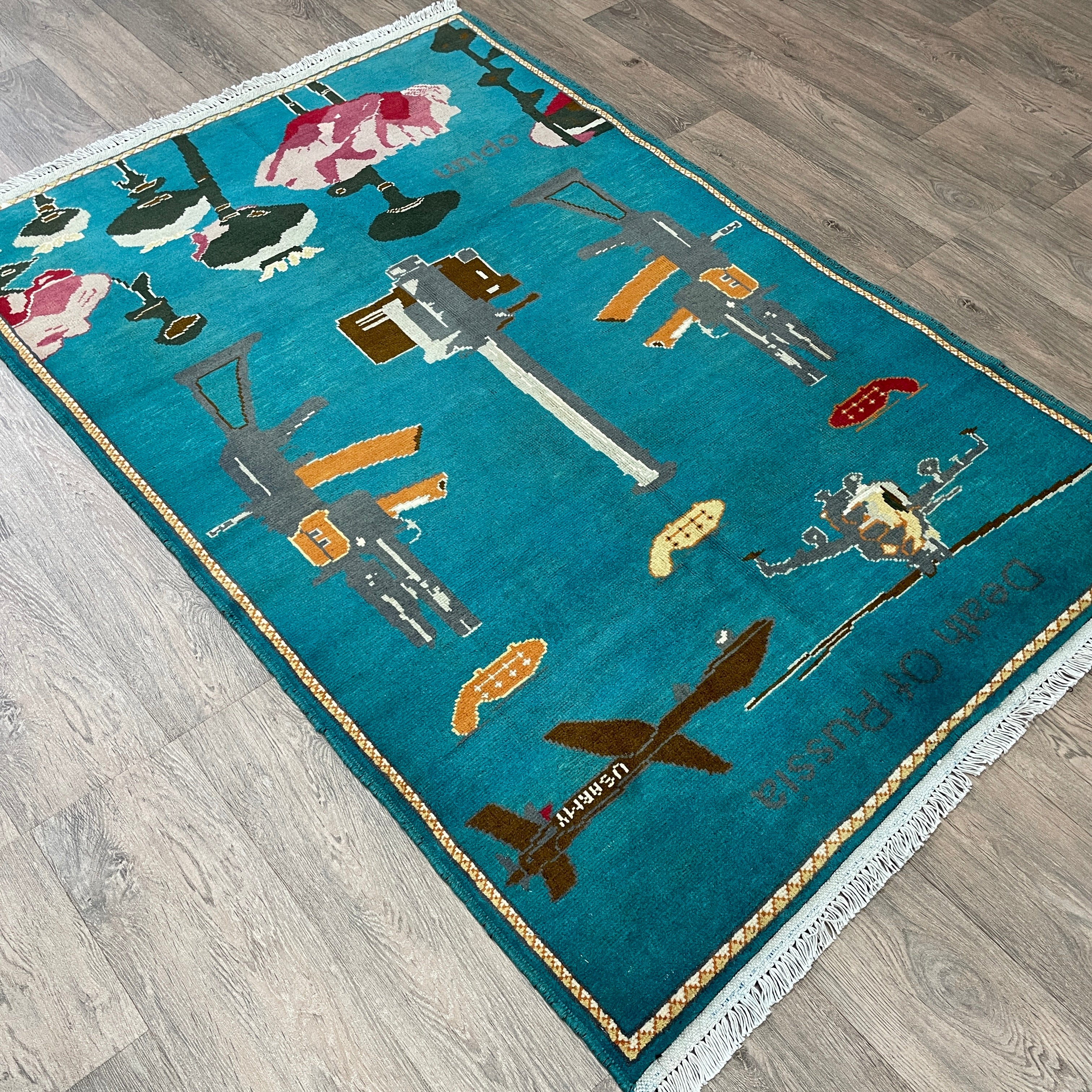 Afghan Soviet War Rug