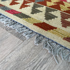 98 x 69 cm | Afghan Kilim Door Mat - Khorasan Rugs