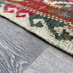98 x 69 cm | Afghan Kilim Door Mat - Khorasan Rugs