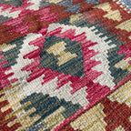 98 x 69 cm | Afghan Kilim Door Mat - Khorasan Rugs