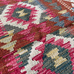 98 x 69 cm | Afghan Kilim Door Mat - Khorasan Rugs