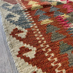 98 x 69 cm | Afghan Kilim Door Mat - Khorasan Rugs