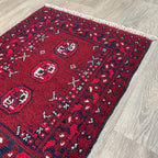 73 x 53 cm | Afghan Aqcha Door Mat - Khorasan Rugs