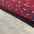 73 x 53 cm | Afghan Aqcha Door Mat - Khorasan Rugs